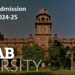 Undergraduate admission offered by University of Punjab